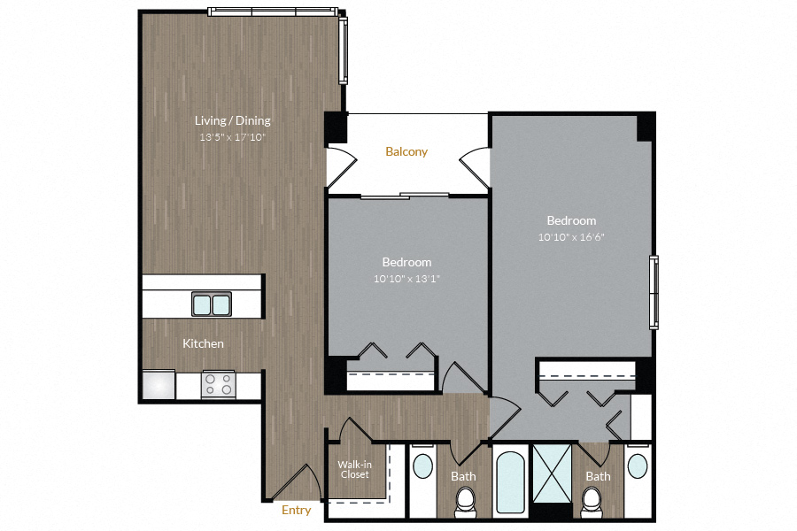 1001 E. Bayaud Ave. 1-2 Beds Apartment for Rent - Photo Gallery 17